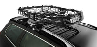 Thumbnail for Thule Stretch Cargo Roof Basket Net - Black (Works w/ 1-1/4in. Basket Tubing or Smaller)