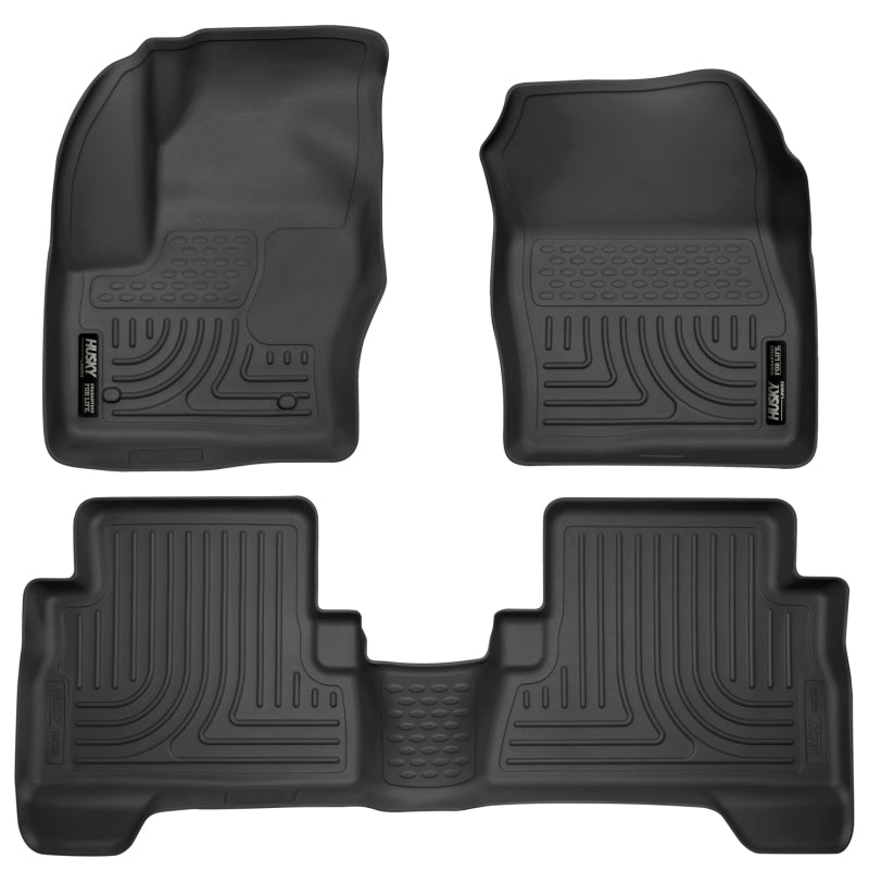 Husky Liners 2013 Ford Escape WeatherBeater Combo Black Floor Liners