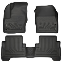 Thumbnail for Husky Liners 2013 Ford Escape WeatherBeater Combo Black Floor Liners