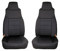 Thumbnail for Rugged Ridge Neoprene Front Seat Covers 97-02 Jeep Wrangler TJ