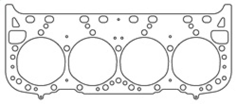 Cometic 92-96 GM LT1 Small Block 4.100 inch Bore .075 inch MLS-5 Headgasket (w/Valve Pockets)