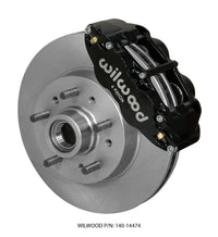 Thumbnail for Wilwood Narrow Superlite 6R Front Brake Kit 11.86in Black 64-70 GM C10 w/ Factory Drum Spindles