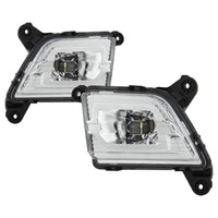 Thumbnail for Spyder 19-20 Chevy Silverado 1500 OEM Style Full LED Fog Light w/Switch - Clear (Wont Fit RPO U12)