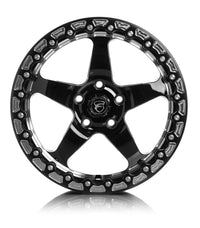 Thumbnail for Forgestar D5 Beadlock 17x10 / 5x114.3 BP / ET50 / 7.5in BS Gloss Black Wheel