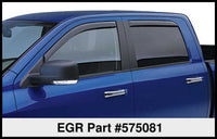 Thumbnail for EGR 2016-2017 Toyota Tacoma In-Channel Window Visors - Smoked (575081)