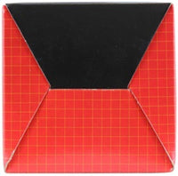 Thumbnail for K&N Universal Custom Air Filter - Oval Shape 2in Neck Flange / 5.25in ID / 2.5in Height - Red