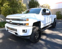 Thumbnail for RealTruck 15-19 Chevy Silverado 25/3500HD CC Dsl 4dr VoltStep Electric Running Board Kit - Tex. Blk