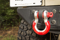 Thumbnail for Rugged Ridge 3/4in Red D-Ring Isolator Kit