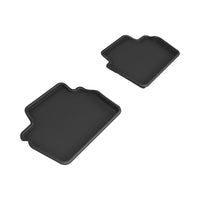 Thumbnail for 3D MAXpider 21-24 BMW 4 Series Kagu Rear Floor Mat - Black