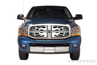 Thumbnail for Putco 06-08 Ram 1500/2500/3500- Replacement Flaming Inferno Stainless Steel Grille