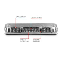 Thumbnail for ANZO 2004-2008 Ford F-150 LED 3rd Brake Light Chrome B - Series