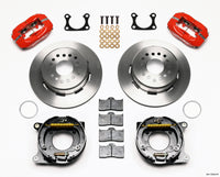 Thumbnail for Wilwood Forged Dynalite P/S Park Brake Kit Red Big Ford 2.36in Offset