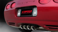 Thumbnail for Corsa 1997-2004 Chevrolet Corvette C5 Z06 5.7L V8 Polished Sport Axle-Back Exhaust