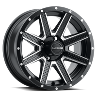 Thumbnail for Kansei G92M Hostage 12x7in / 4x101.6 BP / 5mm Offset / 68mm Bore - Satin Black Wheel