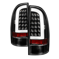 Thumbnail for xTune Toyota Tacoma 05-15 Tail Lights - Light Bar LED - Black ALT-ON-TT05-LBLED-BK