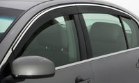 Thumbnail for AVS 19-23 Toyota RAV4 Sport Utility Ventvisor Low Profile Window Deflector 4pc - Smoke w/Chrome Trim