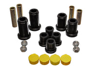 Thumbnail for Energy Suspension 98-99 Tahoe/Yukon/Denali / 98-95 K5 Blazer 4WD Black Front End C/A Bushing Set