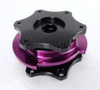 Thumbnail for NRG Quick Release SFI SPEC 42.1 - Shiny Black Body / Shiny Purple Ring