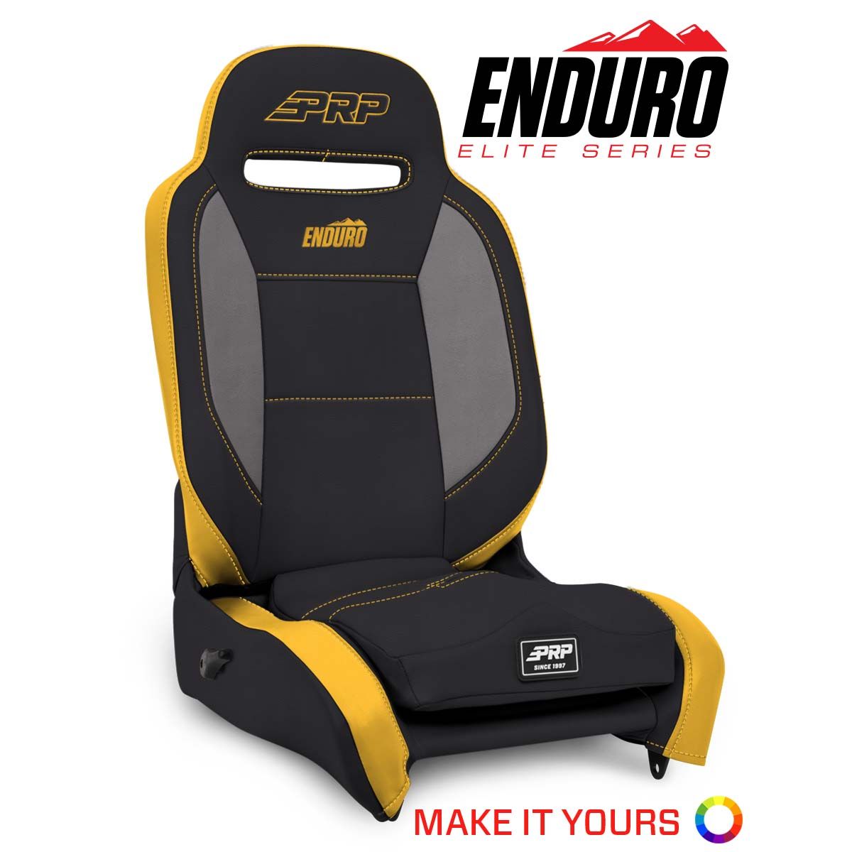 PRP Enduro Elite Reclining 4 In. Extra Tall Suspension Seat/(Passenger Side)