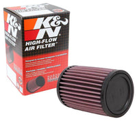 Thumbnail for K&N Filter Universal Rubber Filter - Round Straight 3.5in Base OD x 3.5in Top OD x 5in H