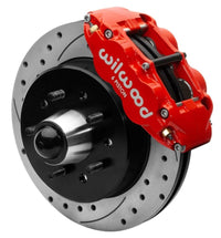 Thumbnail for Wilwood Forged Narrow Superlite 6R Front Big Brake Kit 12.19in Drilled Rotors 88-98 C1500 - Red