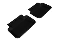 Thumbnail for 3D MAXpider 2009-2016 Audi A4/S4/RS4 Kagu 2nd Row Floormats - Black