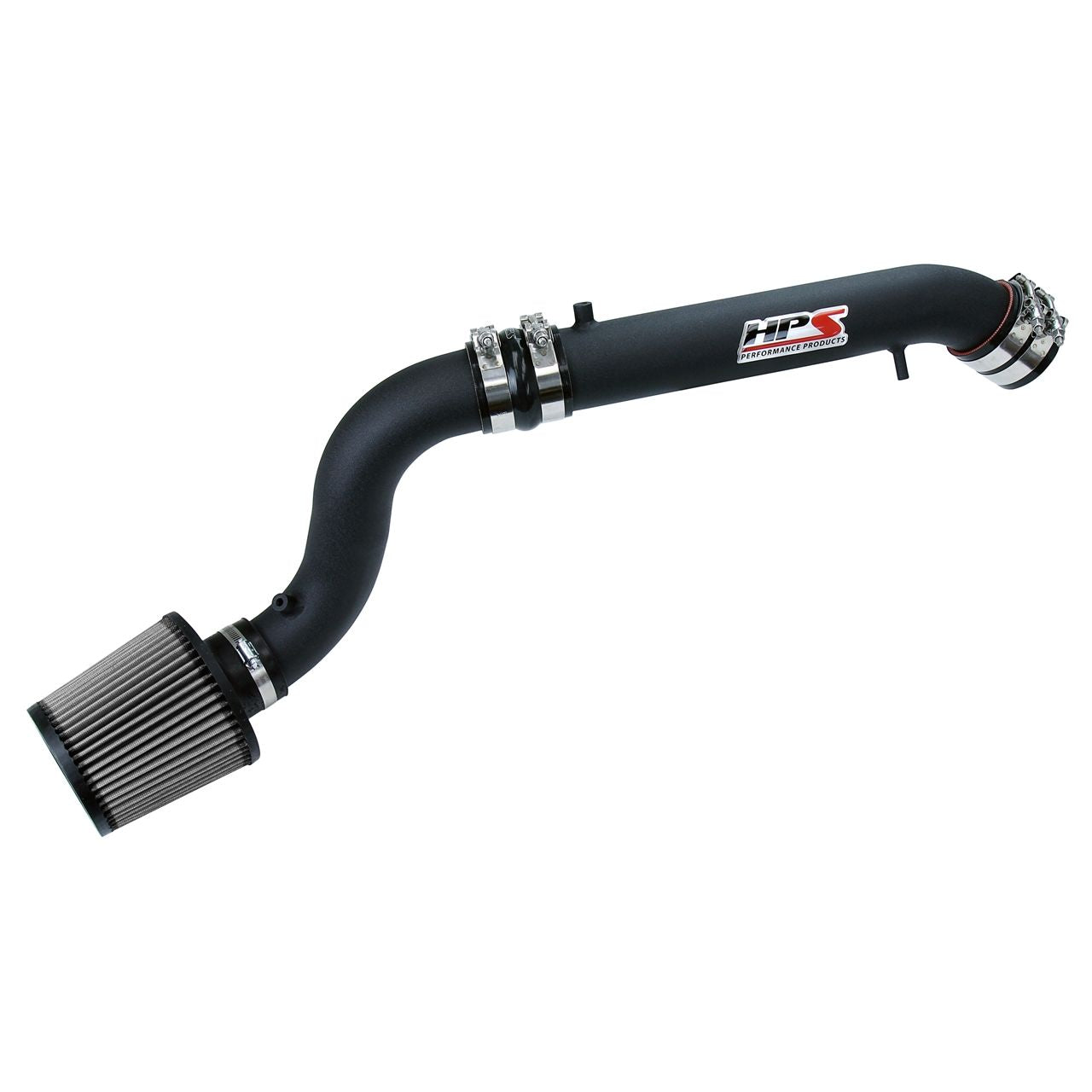 HPS Cold Air Intake Kit 92-95 Honda Civic SOHC D Series DOHC B Series, Converts to Shortram, Black