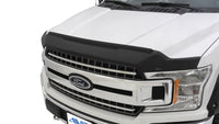 Thumbnail for AVS 15-18 Ford F-150 Aeroskin II Textured Low Profile Hood Shield - Black