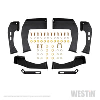 Thumbnail for Westin 04-13 Chevy Silverado 1500 Crew Cab 2004-2013 HDX Drop Nerf Step Bars - Textured Black