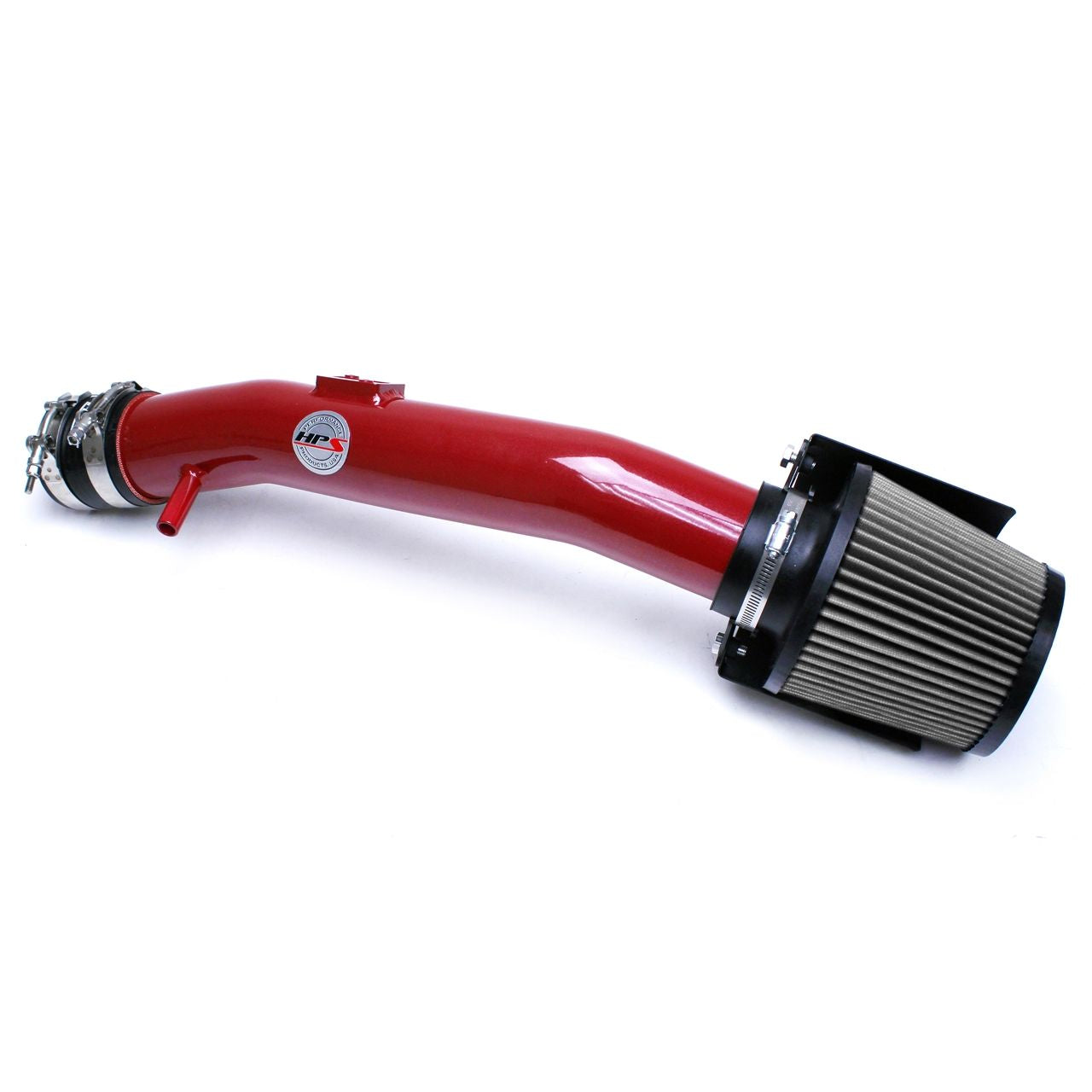 HPS Shortram Air Intake 2004-2006 Nissan Altima V6 3.5L, Includes Heat Shield, Red