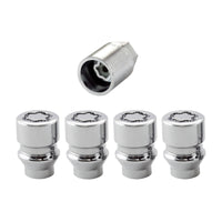 Thumbnail for McGard Wheel Lock Nut Set - 4pk. (Uni-Lug) M12X1.5 / 13/16 Hex / .197in. Shank / 1.375in. L - Chrome