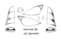 Thumbnail for Putco 00-04 Ford Focus (2 Door) DH/MC/TL/HL/FTC Chrome Trim Accessory Kits