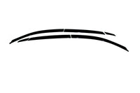 Thumbnail for AVS 03-08 Infiniti FX35 Ventvisor Low Profile Deflectors 6pc - Smoke