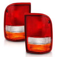 Thumbnail for ANZO 1993-1997 Ford Ranger Tail Light Red/Cear (OE)