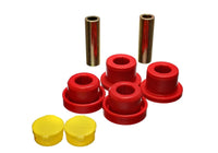 Thumbnail for Energy Suspension 99-04 Ford F-350 2WD Red Radius/Strut Arm Bushing Set