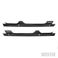 Thumbnail for Westin/Snyper 07-17 Jeep Wrangler Unlimited Rock Slider Steps - Textured Black