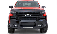 Thumbnail for AVS 22-23 Chevrolet Silverado 1500 (Excl. ZR2/LT TB) Low Profile Aeroskin Lightshield Pro - Black