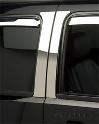 Thumbnail for Putco 14-14 Chevrolet Silverado HD - (Crew Cab) - 4pcs Stainless Steel Pillar Posts Classic