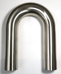 Thumbnail for Stainless Bros 2.50in Diameter 1.5D / 3.75in CLR 180 Degree Bend 6in Leg / 6in Leg Mandrel Bend