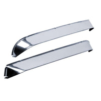 Thumbnail for AVS 88-94 Freightliner FLA (Conv. & Cab Over) Ventshade Window Deflectors 2pc - Stainless