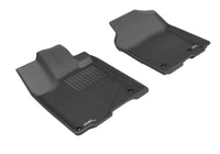 Thumbnail for 3D MAXpider 2013-2018 Acura RDX Kagu 1st Row Floormat - Black