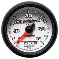 Thumbnail for Autometer Phantom II 52.4mm Mechanical 0-60 PSI Boost Gauge