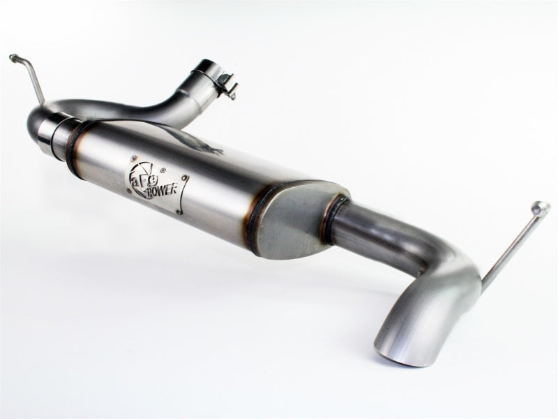 aFe MACHForce XP 07-17 Jeep Wrangler V6-3.6/3.8L 409 SS 2.5in Axle-Back Exhaust