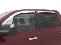 Thumbnail for AVS 09-14 Ford Explorer Ventvisor Outside Mount Window Deflectors 4pc - Chrome