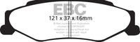 Thumbnail for EBC 03-04 Cadillac XLR 4.6 Greenstuff Rear Brake Pads