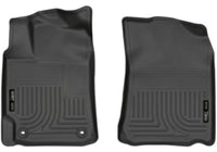 Thumbnail for Husky Liners 12-17 Toyota Camry X-act Contour Series Front Floor Liners - Black