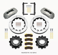 Thumbnail for Wilwood TX6R Rear Kit 16.00in Clear Ano 1999-2010 GM Trk 2500 HD 4.84 Cntr