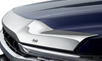 Thumbnail for AVS 21-22 Ford F-150 (Excl. Tremor/Raptor) Aeroskin Low Profile Hood Shield - Chrome