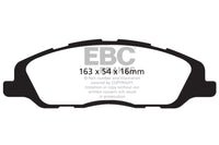 Thumbnail for EBC 13-14 Ford Mustang 3.7 (A/T+Performance Pkg) Greenstuff Front Brake Pads