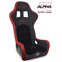 Thumbnail for PRP Alpha Composite Seat/Extra Wide- Black/Red